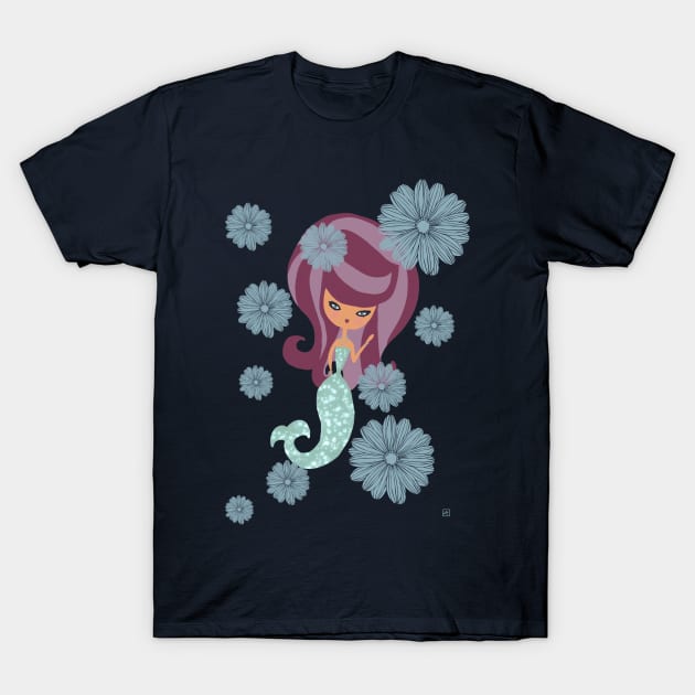 Little mermaid T-Shirt by nasia9toska